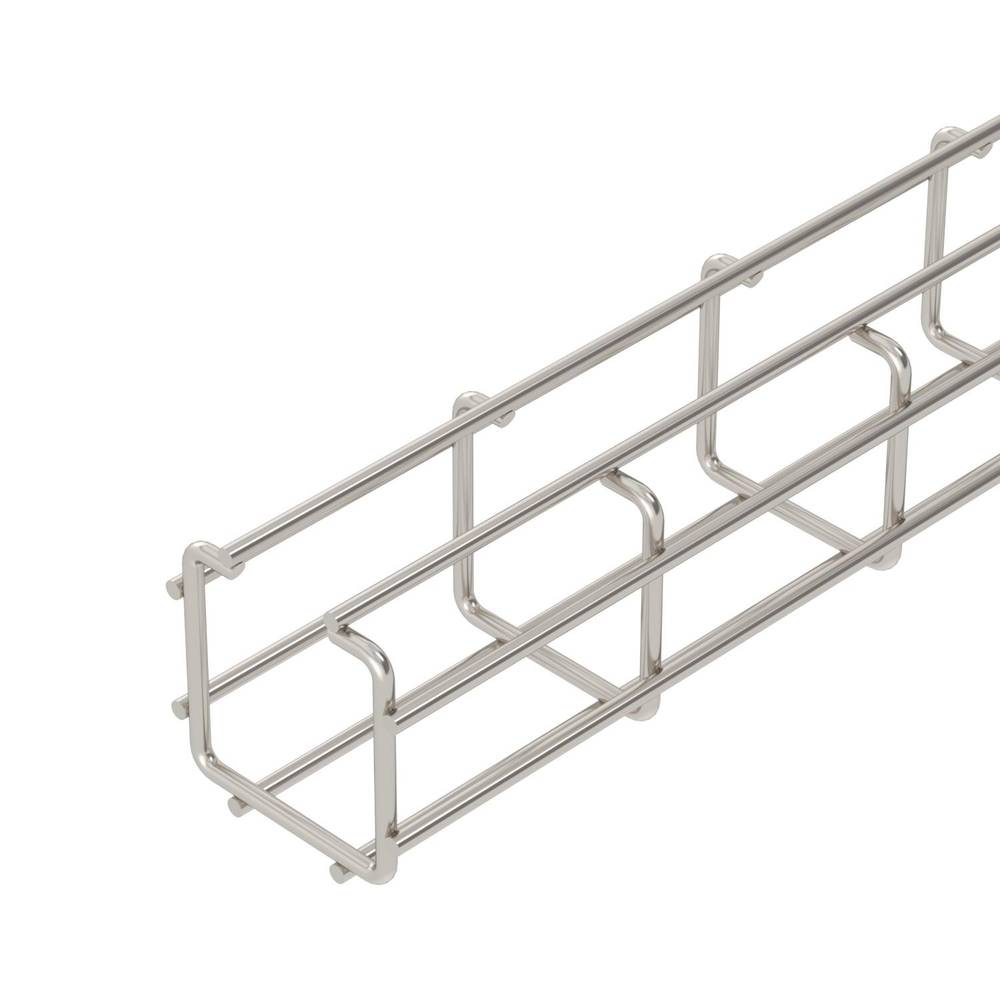 OBO Bettermann 6016200 Rastergoot (l x b x h) 3 m x 50.00 mm x 50.00 mm 3 m