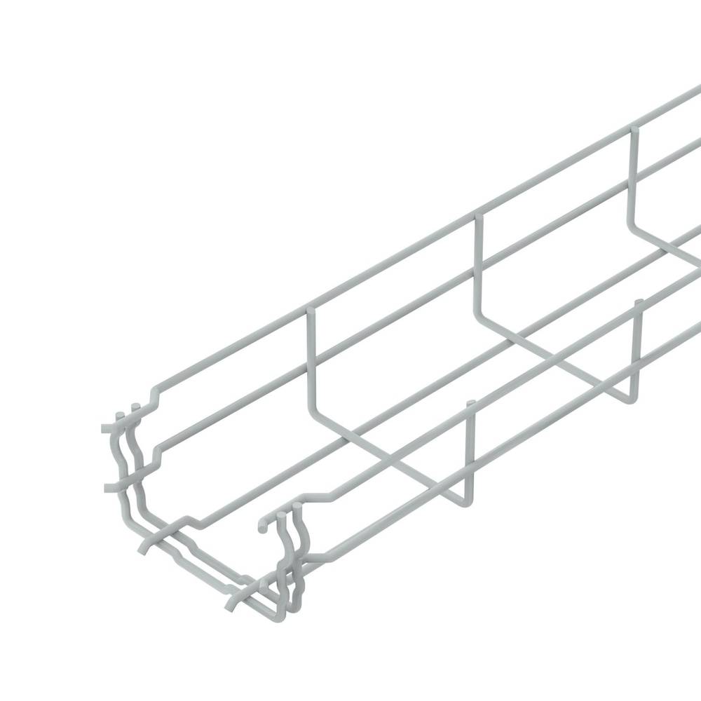 OBO Bettermann 6479198 Rastergoot (l x b x h) 3 m x 100.00 mm x 55.00 mm Grijs 3 m