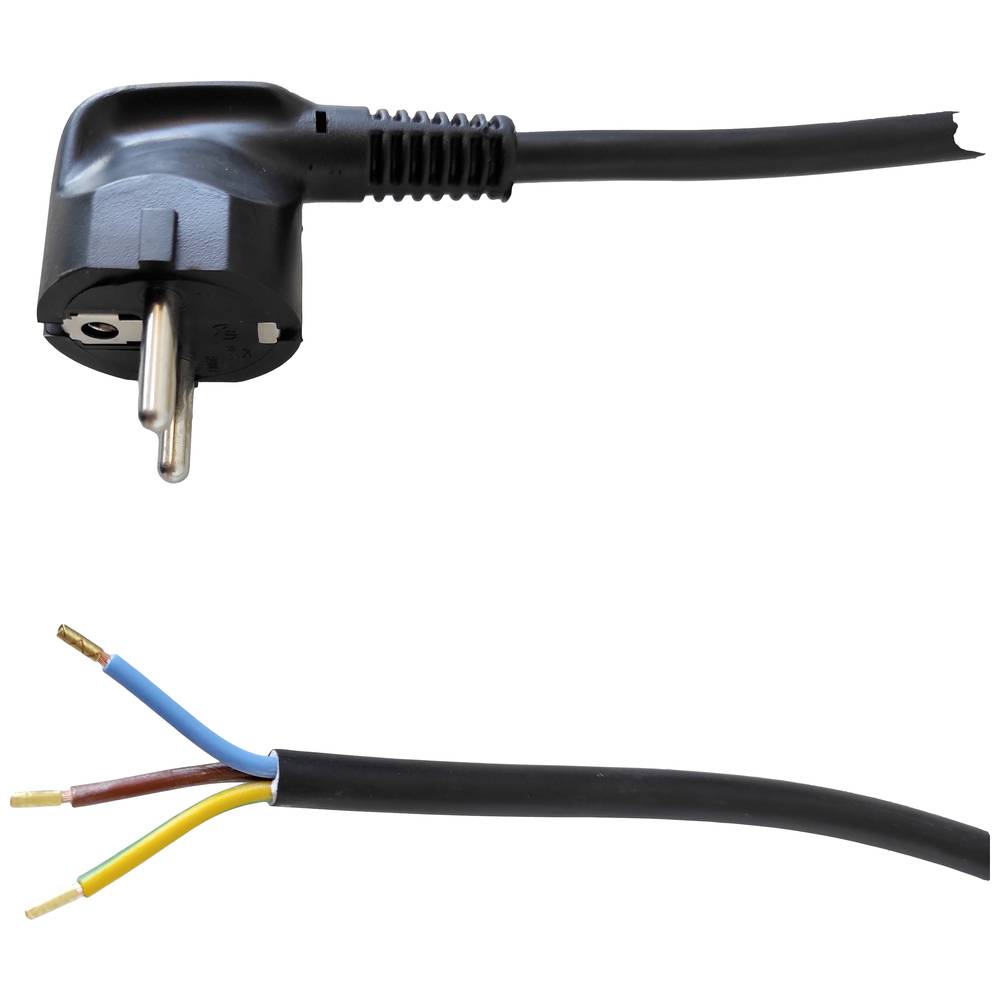 Helukabel 84403-1 Stroom Netkabel Zwart 3 m