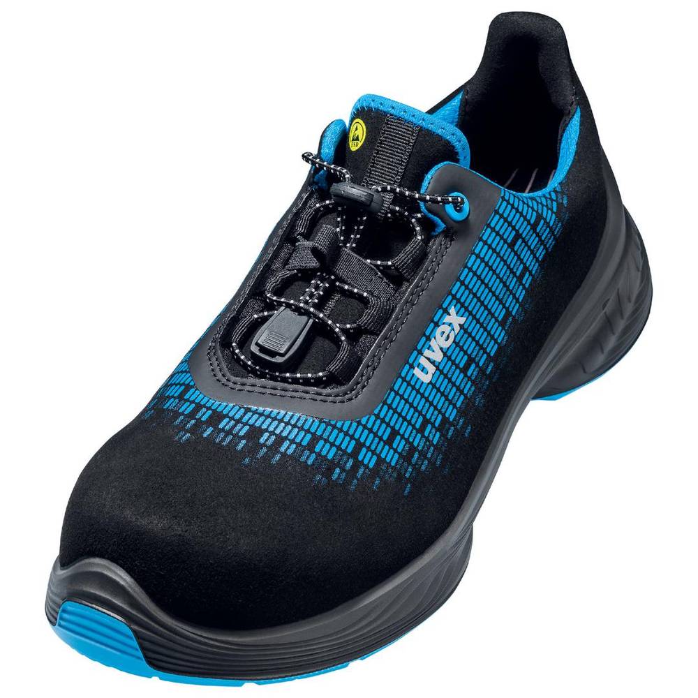 Uvex 1 G2 6830949 Lage veiligheidsschoenen S2 Schoenmaat (EU): 49 Blauw, Zwart 1 paar