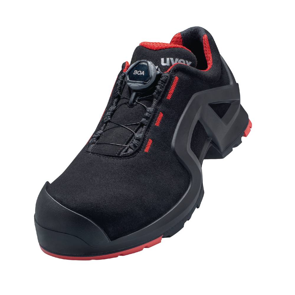 Uvex 6567 6567252 Lage veiligheidsschoenen S3 Schoenmaat (EU): 52 Zwart/rood 1 paar
