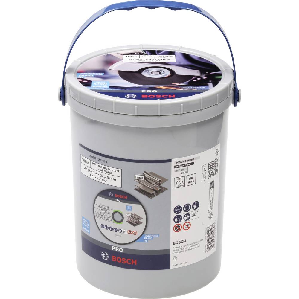 Bosch Accessories 2608626114 2608626114 Doorslijpschijf 100 stuk(s)