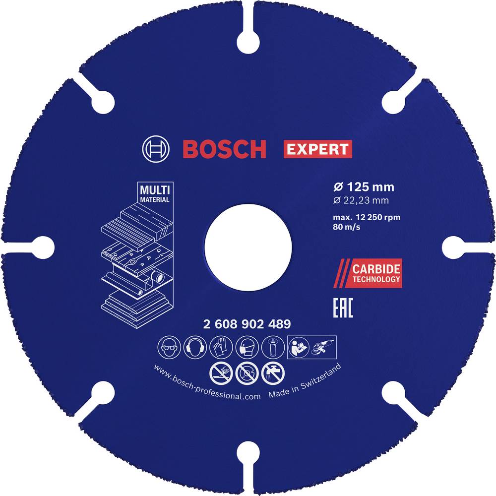 Bosch Accessories 2608902489 2608902489 Doorslijpschijf 1 stuk(s)