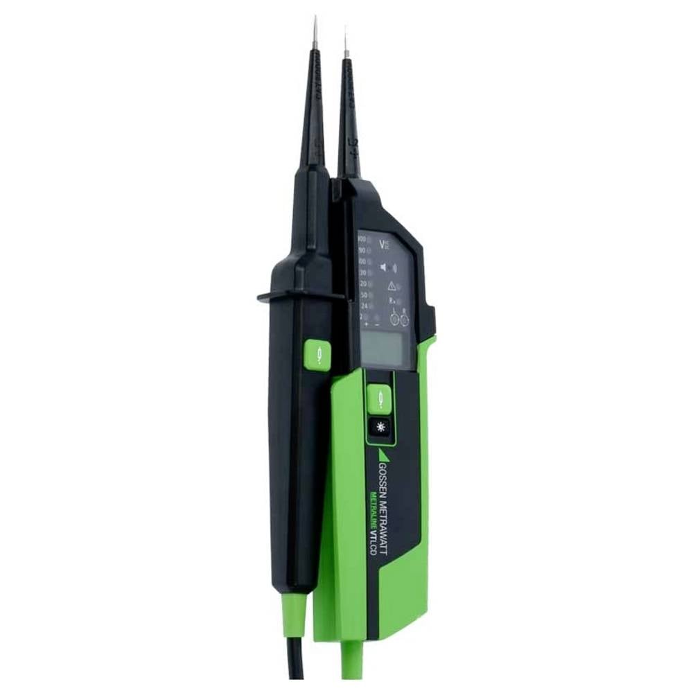 Gossen Metrawatt METRALINE VT LCD Spannings- en doorgangstester CAT IV 600 V LCD, Akoestisch, Optisch
