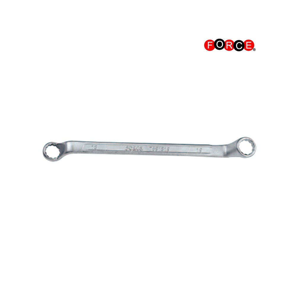 Force 75° gebogen Ringsleutel 5/16'' x 3/8''