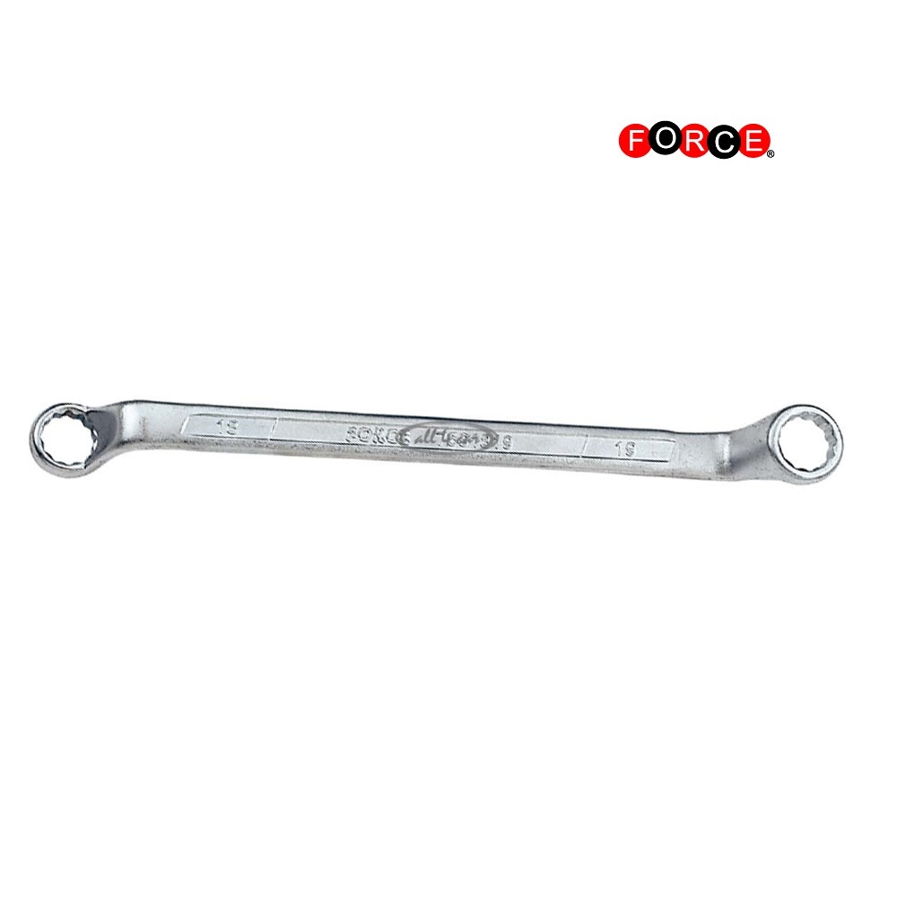 Force 75° gebogen Ringsleutel 15x16mm