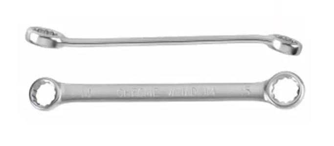 Force 15° Gebogen ringsleutel 27mm x 29mm
