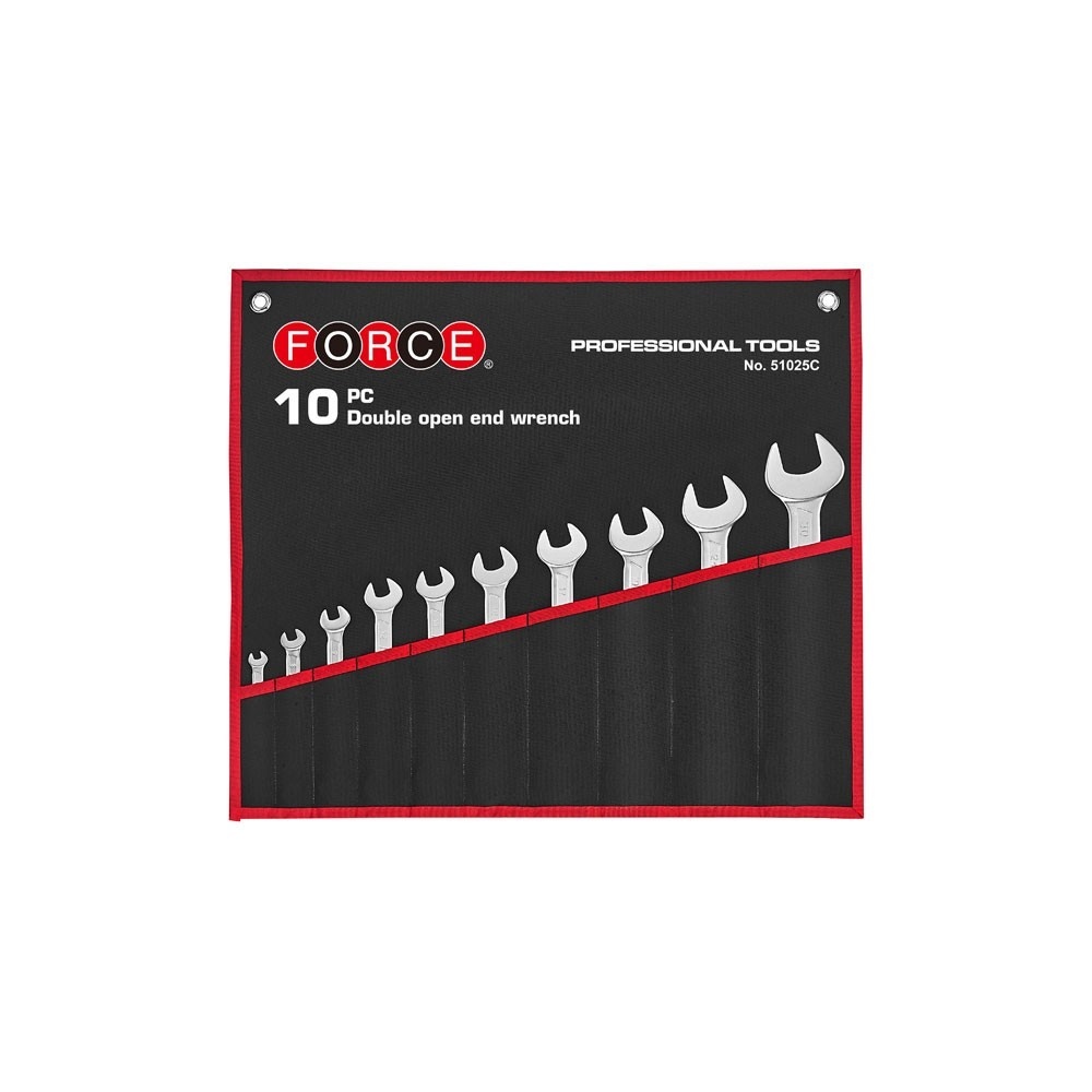 Force Steeksleutelset 10-delig