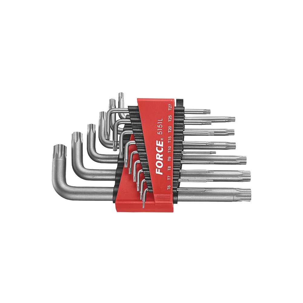 Force lange resistorx Sleutelset 15-delig