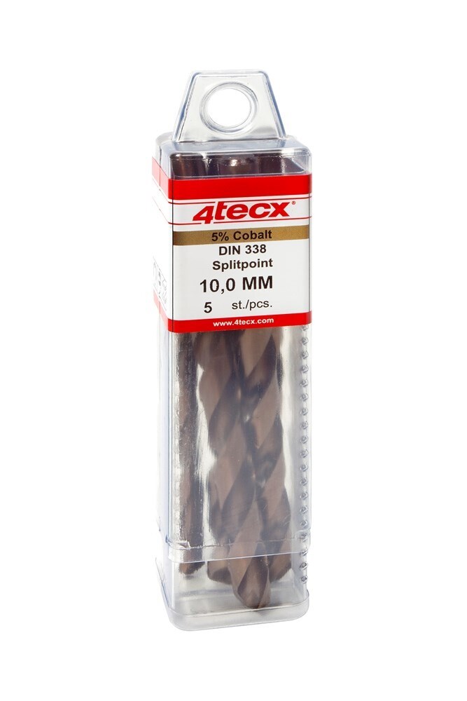 4tecx HSS-cobalt boren geslepen DIN 338 splitpoint 11,0mm