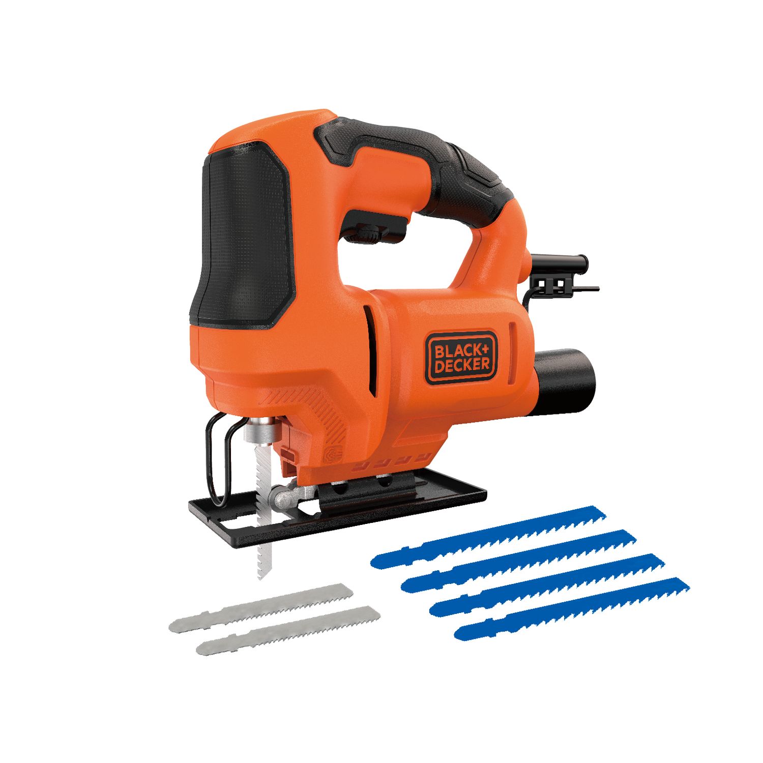 BLACK+DECKER Decoupeerzaag 400w Met 6 Zaagbladen