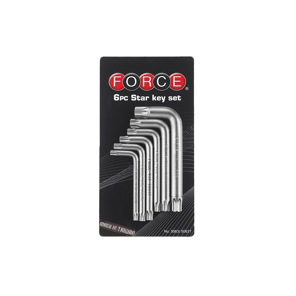Force Resistorx stiftsleutelset 6-delig