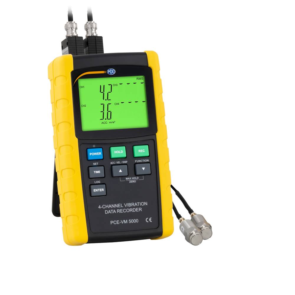 PCE Instruments PCE-VM 5000 Versnelling datalogger