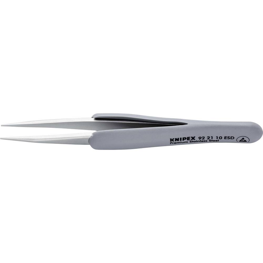 Knipex 92 21 10 ESD Precisiepincet ESD Spits 123 mm