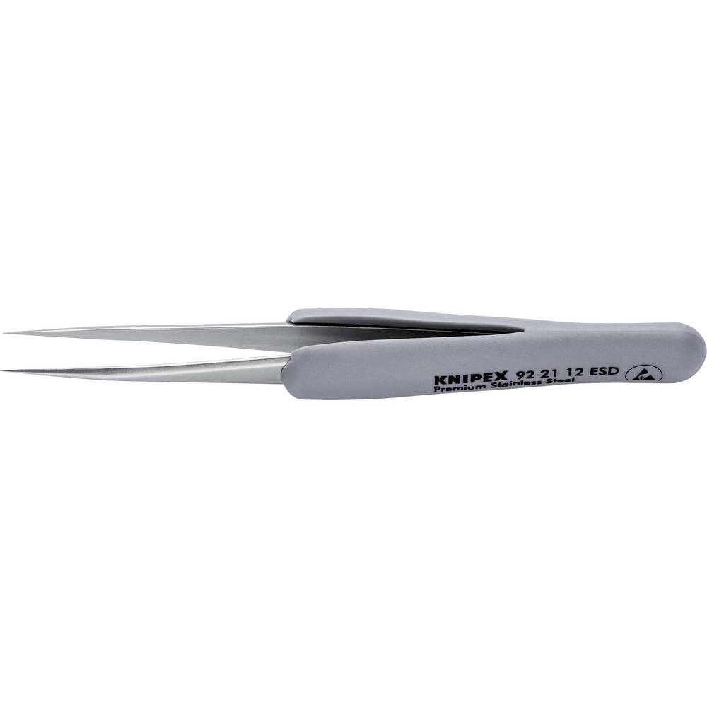 Knipex 92 21 12 ESD Precisiepincet ESD Spits 112 mm