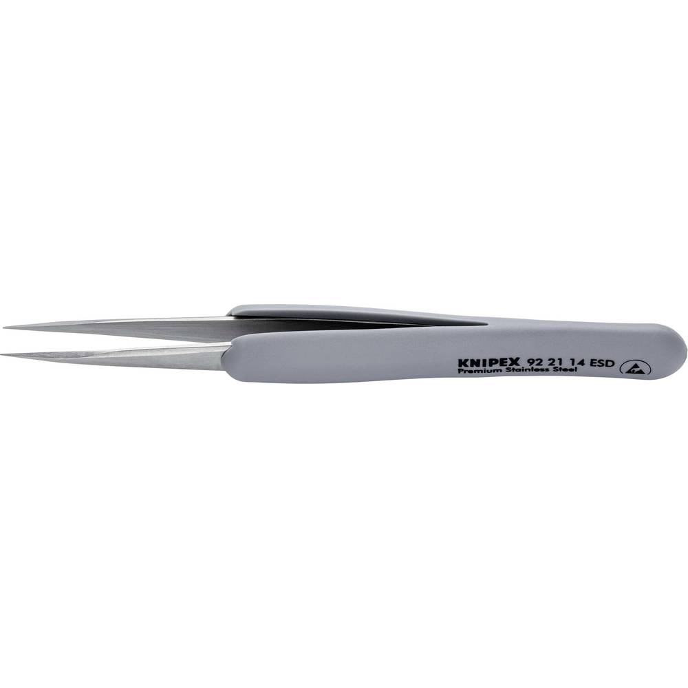 Knipex 92 21 14 ESD Precisiepincet ESD Spits 130 mm
