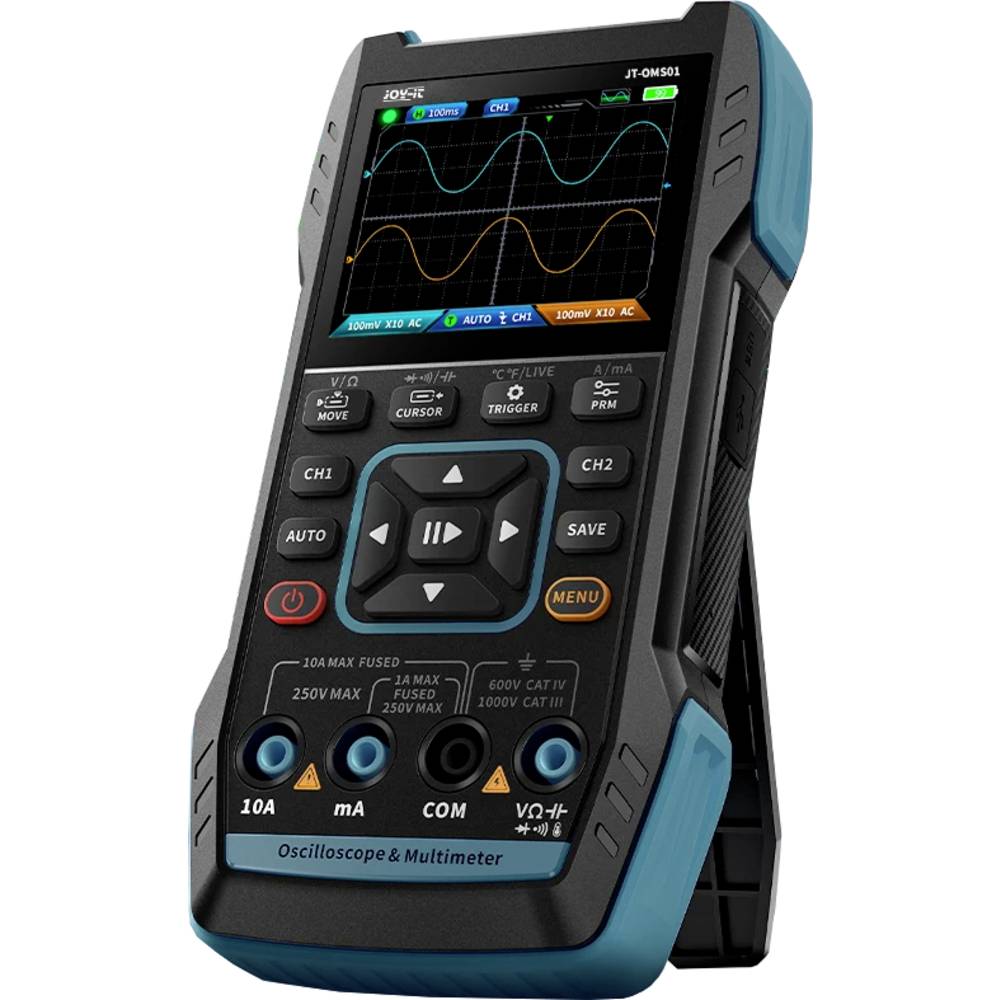 Joy-it JT-OMS01 Oscilloscoop, Signaalgenerator, Multimeter 2-kanaals