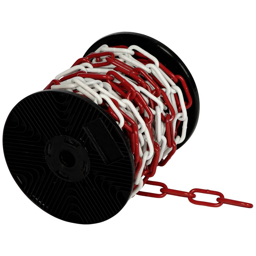 SWG Hox 68012896675 Afzetketting Rood-wit Staal Verzinkt 15 m