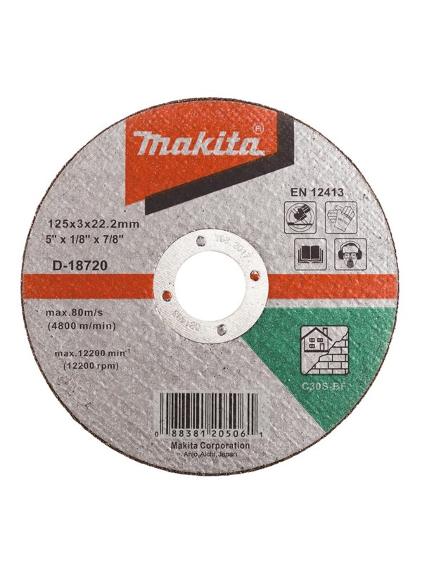 Makita SNIJSCHIJF 125X3 C30S STEEN 