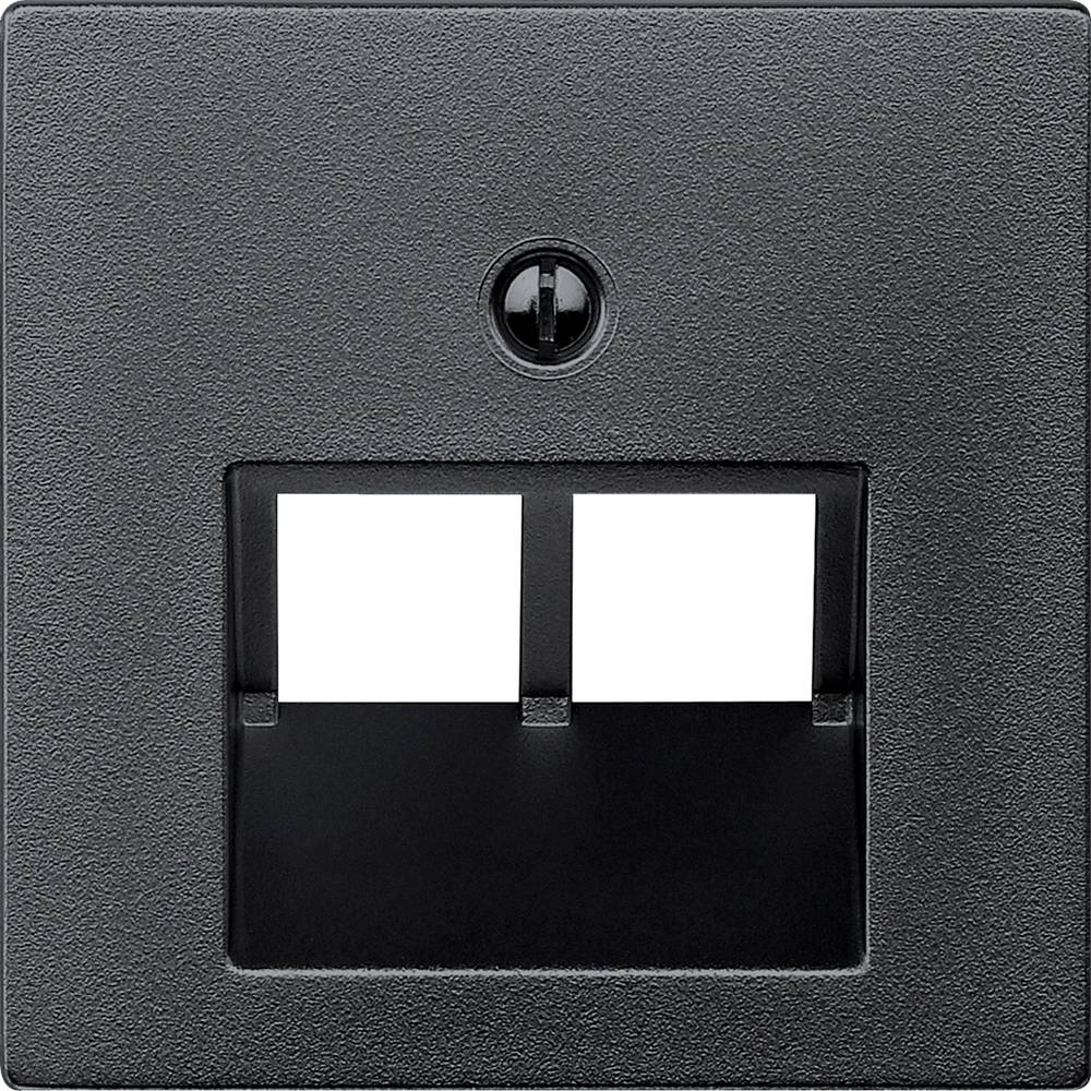 Merten 298014 Afdekking Antraciet 1 stuk(s)