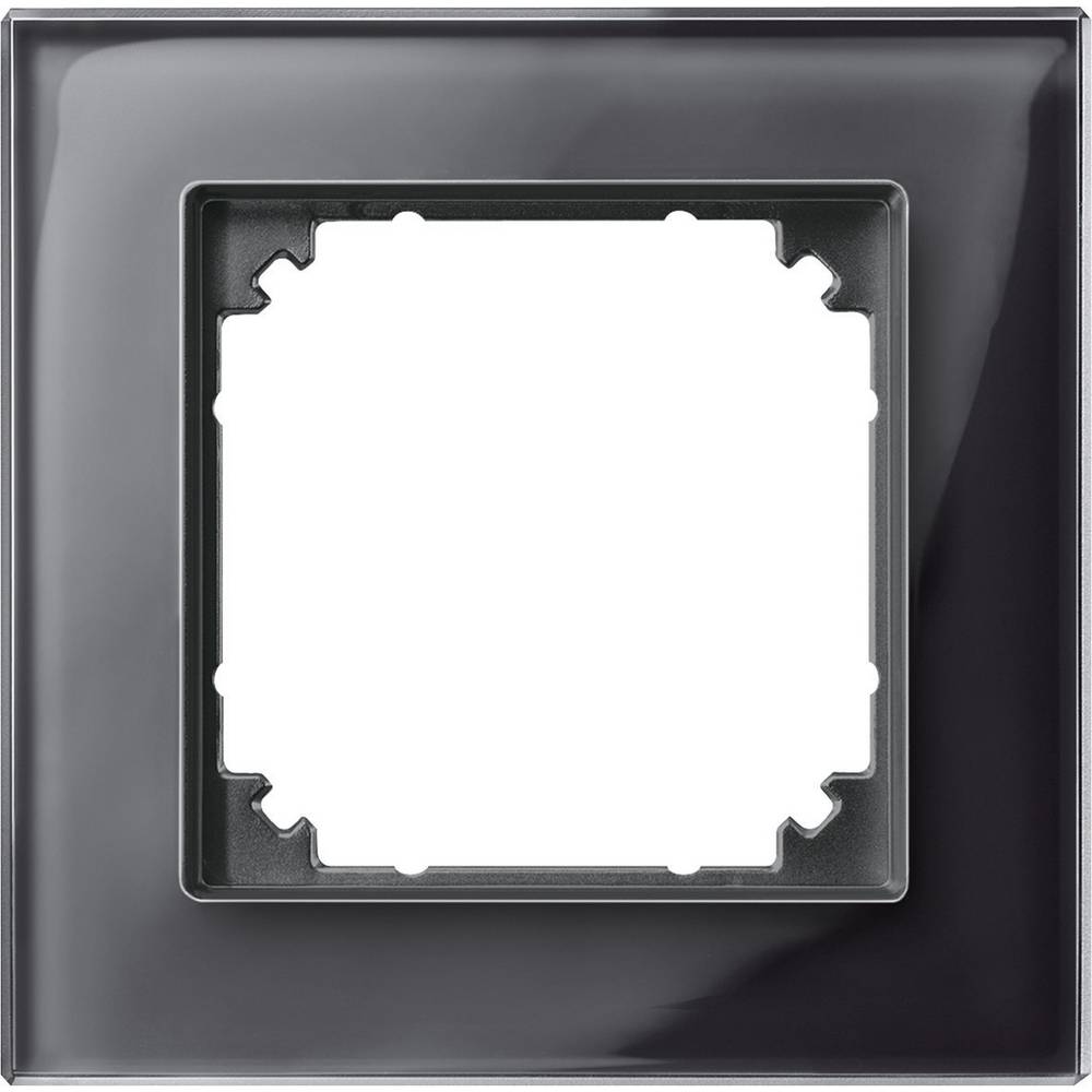 Merten 489103 Afdekking Frame 1-voudig System M, M-Plan Zwart 1 stuk(s)