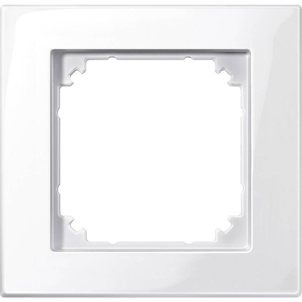 Merten 515119 Afdekking Frame 1-voudig M-Plan Polar-wit (glanzend) 1 stuk(s)