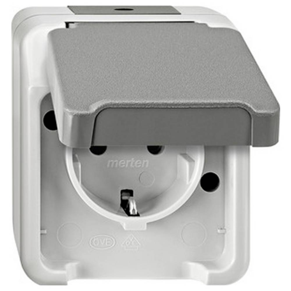 Merten MEG2301-8029 Wandcontactdoos Compleet 1 stuk(s)