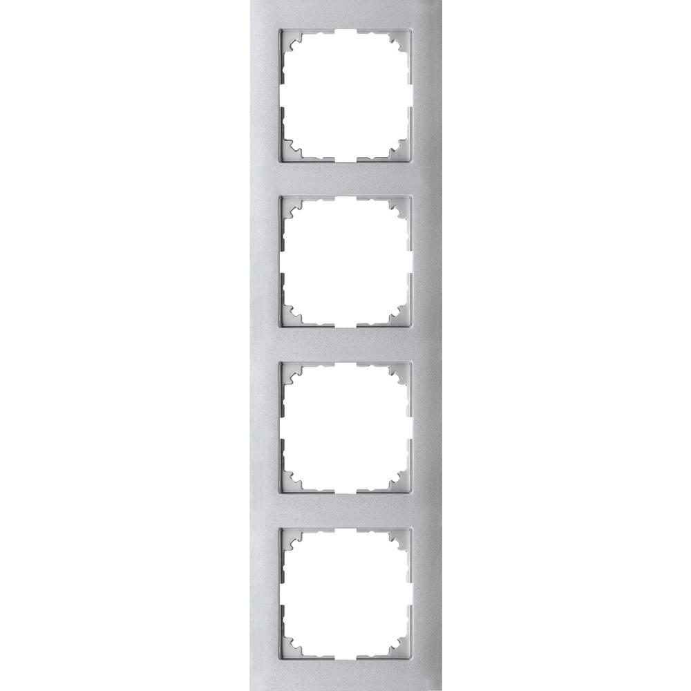 Merten MEG4040-3660 Afdekking Frame System M Aluminium 1 stuk(s)