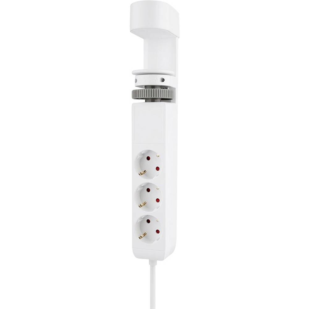 Neomounts DS22-840WH6 Stekkerdoos Wit Randaarde stekker 1 stuk(s)