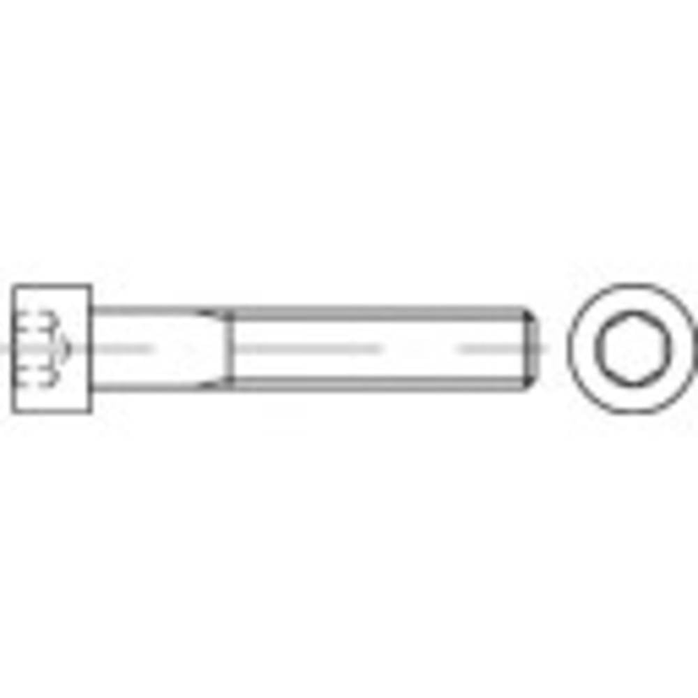 TOOLCRAFT 114521 Cilinderkopschroeven M3 22 mm Binnenzeskant (inbus) DIN 912 Staal 100 stuk(s)