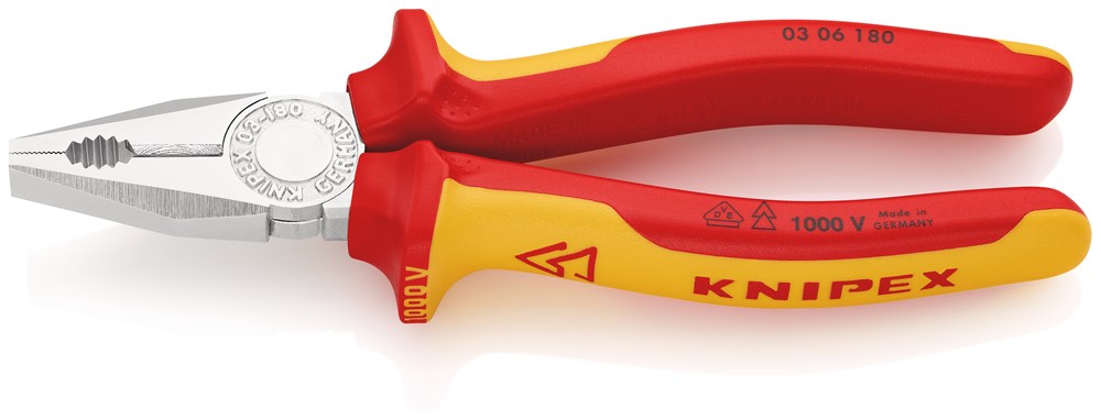 Knipex comb.tang 180mm 0306vde