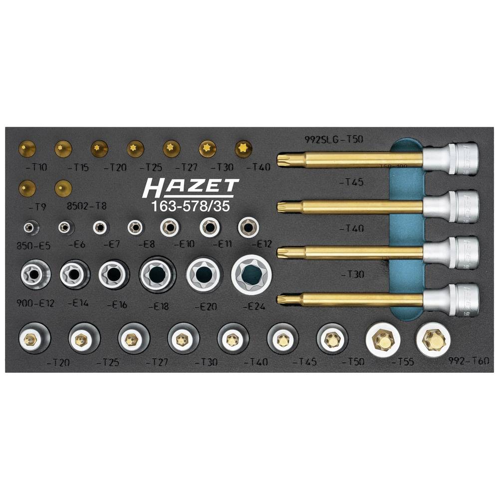 Hazet 163-587/35 163-587/35 Dopsleutelinzetset
