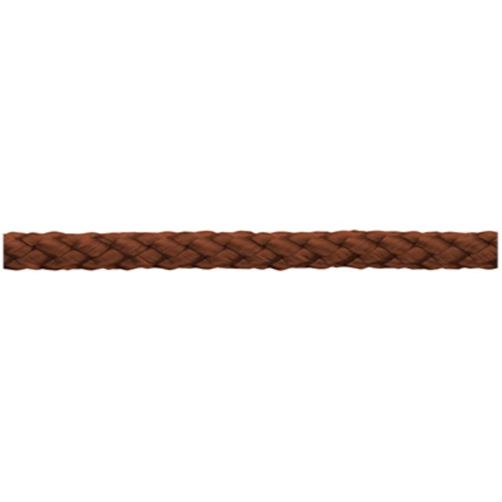 Dörner + helmer Polypropyleendraad Gevlochten (Ø x l) 3 mm x 400 m  190014 Bruin