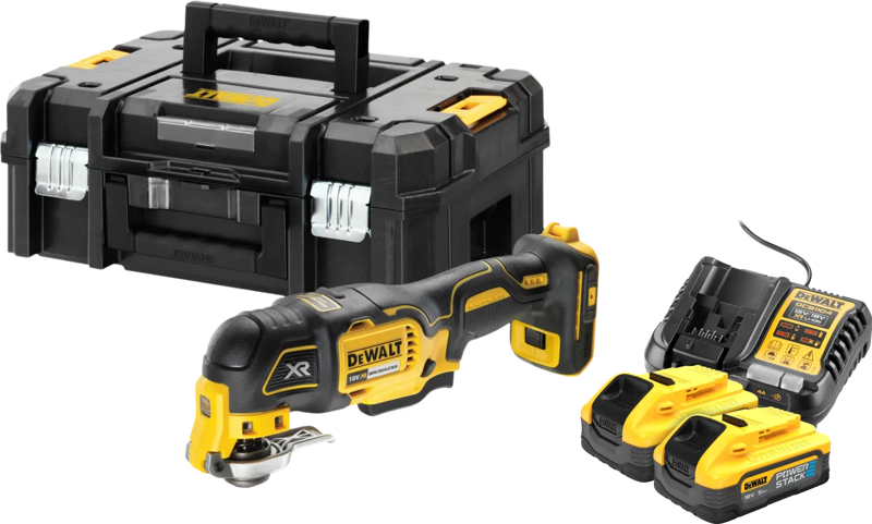 Dewalt DCS356NT-XJ 5,0 Ah POWERSTACK Accu (2x) Starterspakket