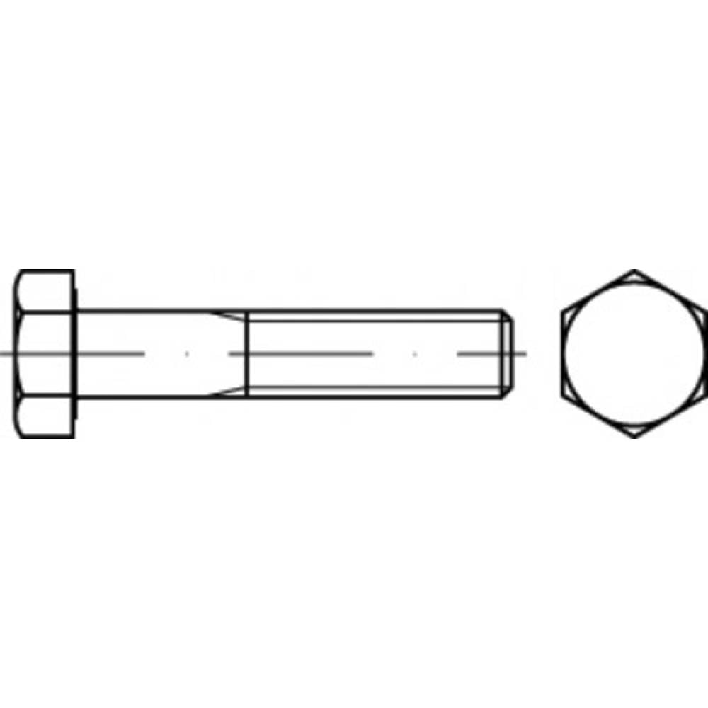 TOOLCRAFT TO-9985131 Zeskantbout 125 mm 114 mm Buitenzeskant 83931 Staal 5 stuk(s)