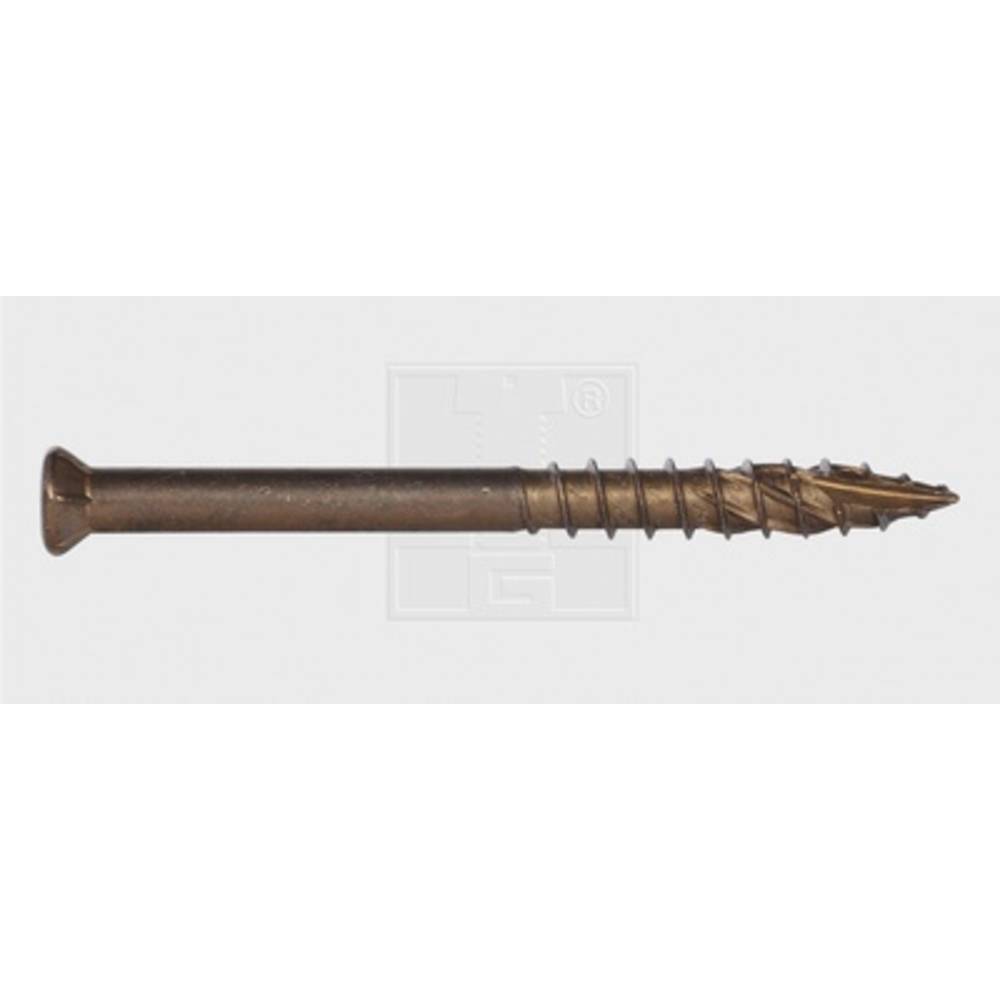 SWG 1811556210 Terrasschroeven 5.5 mm 60 mm T-profiel RVS A2 thermisch gelooid 500 stuk(s)