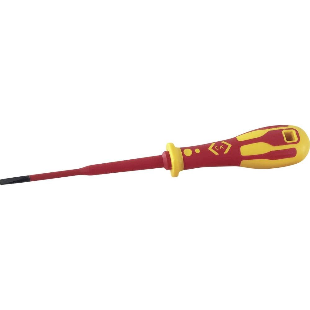 C.K Dextro VDE Platte schroevendraaier Kopbreedte: 4 mm Koplengte: 100 mm DIN ISO 2380-2