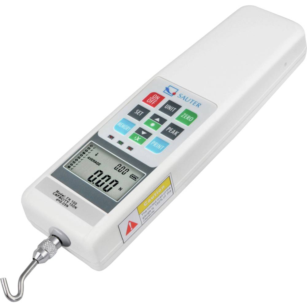 Sauter FH 200 Krachtmeter 200 N (max.) Fabrieksstandaard (zonder certificaat)