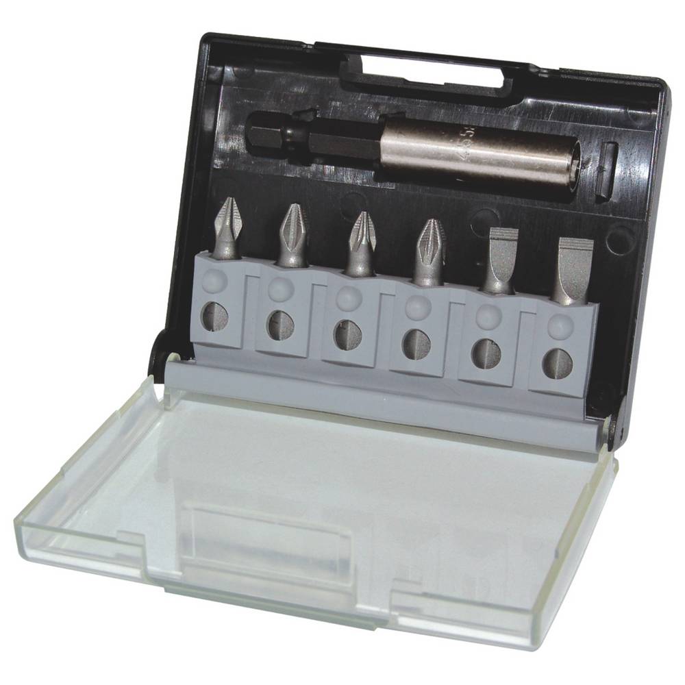 C.K T4583C Bitset 7-delig Plat, Kruiskop Phillips, Kruiskop Pozidriv