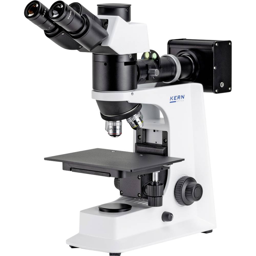 Kern OKM 173 OKM173 Metallurgische microscoop Trinoculair 400 x Opvallend licht