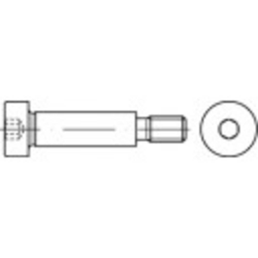TOOLCRAFT TO-5434566 Pas schroeven M6 20 mm Binnenzeskant (inbus) 50 stuk(s)