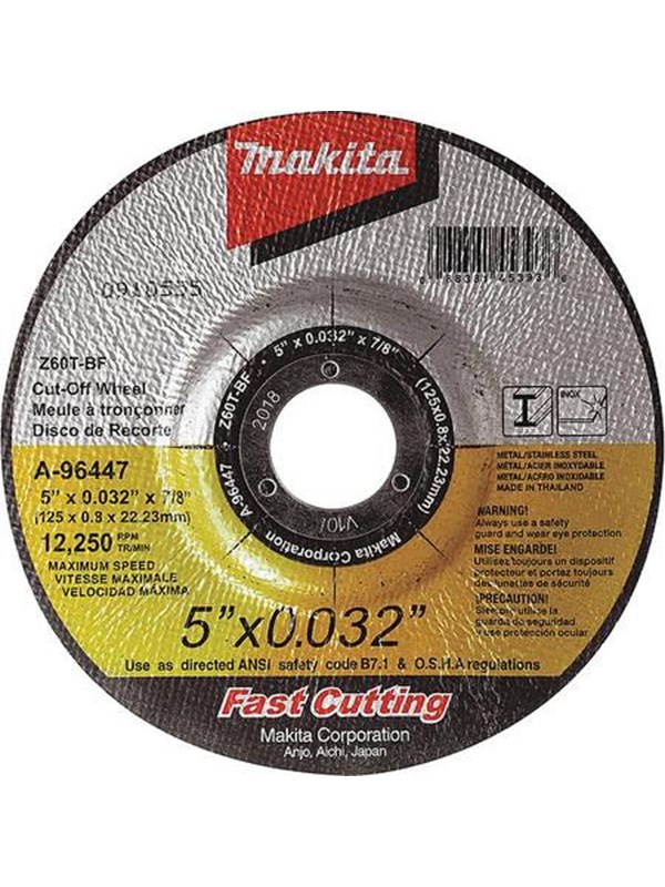 Makita CUTTING WHEEL 125X0.8 RST OFF-SET (E)