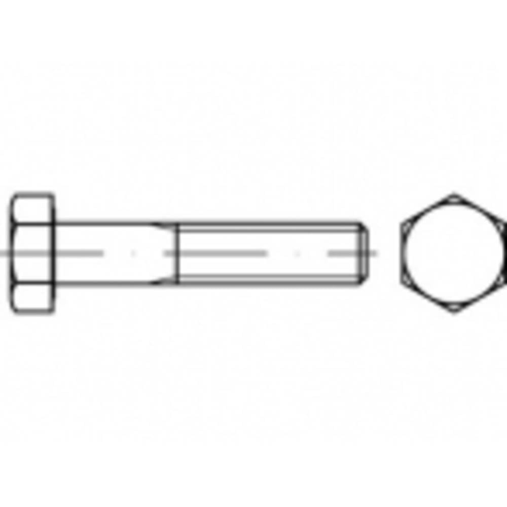 TOOLCRAFT TO-9979998 Zeskantbout M8 170 mm Buitenzeskant RVS A4 25 stuk(s)