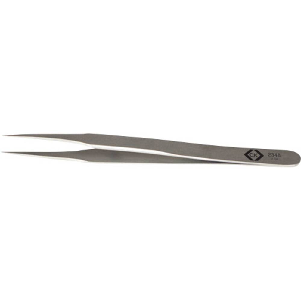 C.K T2348 Precisiepincet 2 SA Spits, plat, fijn 120 mm