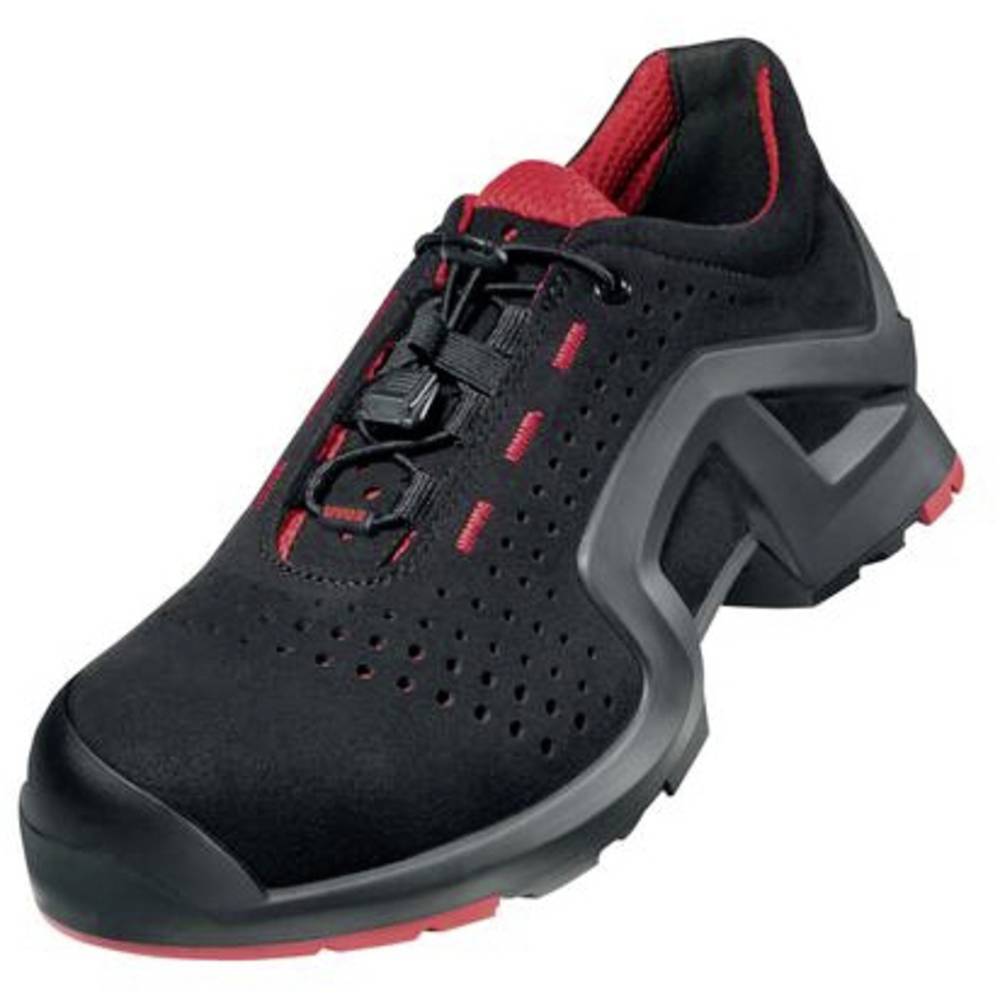 Uvex 1 support 8519246 Lage veiligheidsschoenen ESD S1 Schoenmaat (EU): 46 Rood/zwart 1 paar