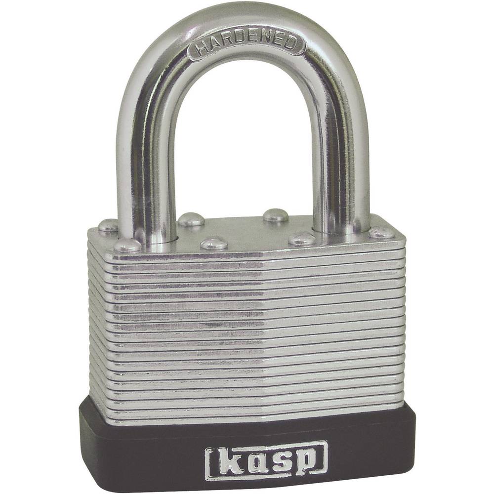 Kasp K13040D Hangslot 40 mm Verschillend sluitend Zilver Sleutelslot