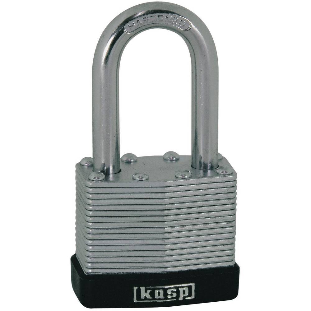 Kasp K13040L40D Hangslot 40 mm Verschillend sluitend Zilver Sleutelslot