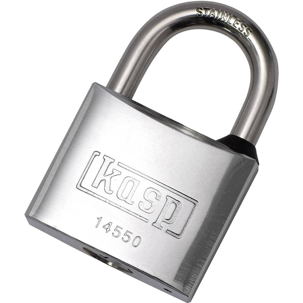 Kasp K14540D Hangslot 40 mm Verschillend sluitend RVS Sleutelslot