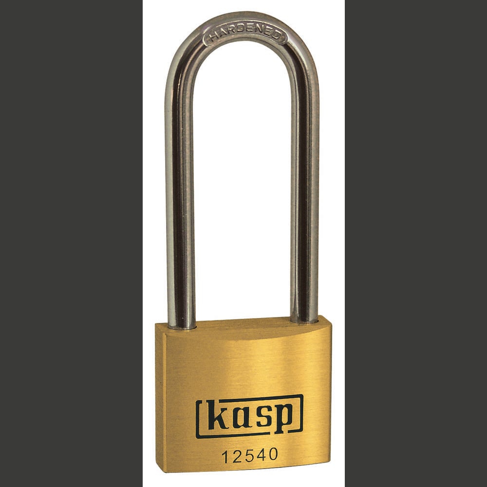 Kasp K12540L40A5 Hangslot 40 mm Gelijksluitend Goud-geel Sleutelslot
