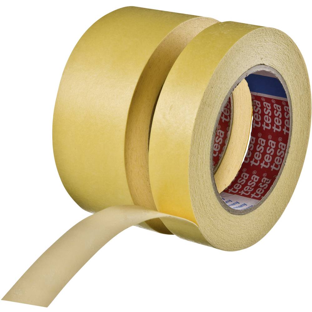 Tesa 4434-20-00 4434-20-00 Maskeertape krepp Geel (l x b) 10 m x 450 mm 1 stuk(s)